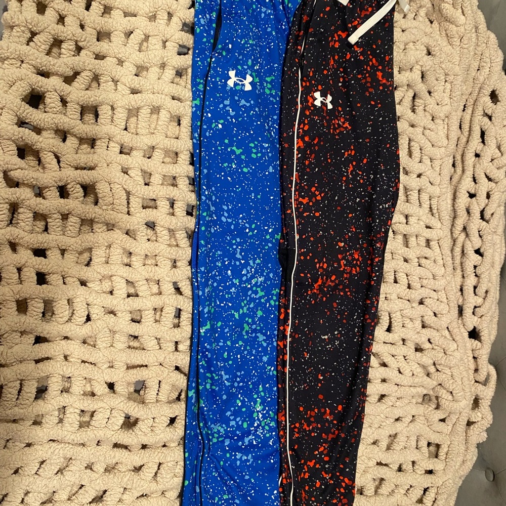 Boys Under Armour Joggers size YMD Excellent Condition 2 Pairs.